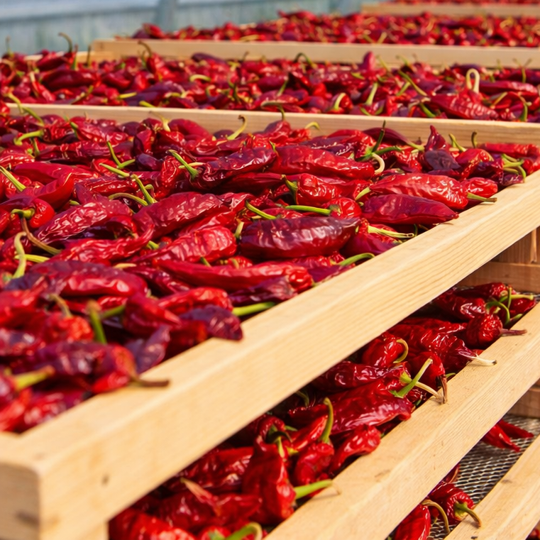 Piments d'Espelette AOP séchés — Loratu Pays Basque
